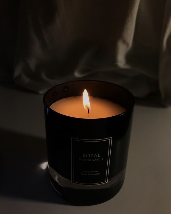 Lit Candle Ambiance